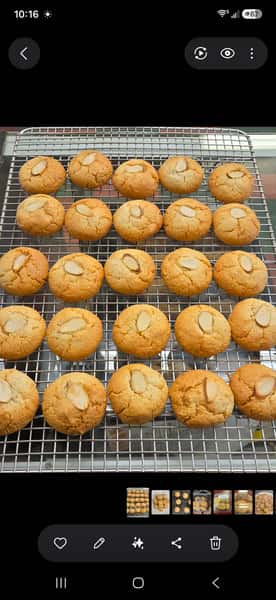 GLUTEN FREE Almond Paste Cookies