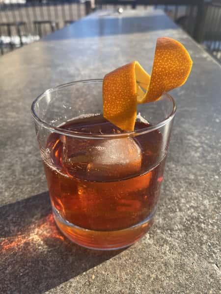Barrel-Aged Tequila Old Fashioned