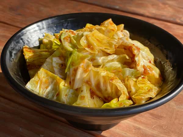 Thai Stir Fried Cabbage (GF) (galam plee pad nam pla)