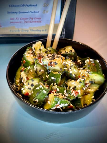 Pai Huang Gua- Chinese Smashed Cucumber Salad