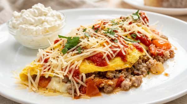 omelette-cottage-cheese