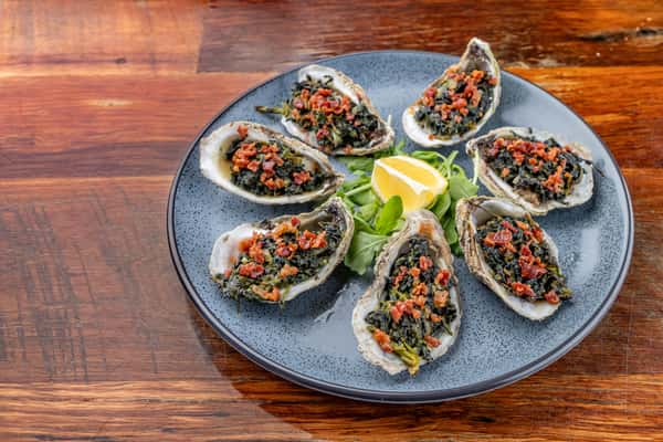 Oysters Rockefeller