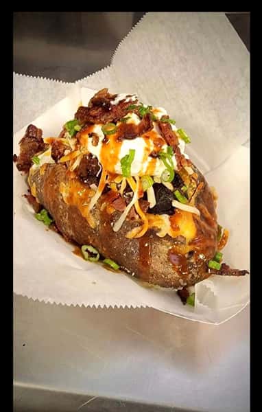 Fully Loaded Brisket Baked Potato - Saturdays Only