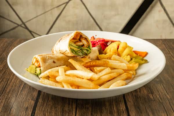 crunchy chucken wrap