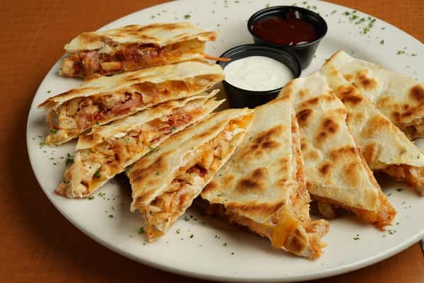 BBQ chicken quesdilla