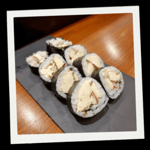 Smoked Cheese Apple Mint Futomaki