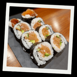 Smoked Salmon Futomaki