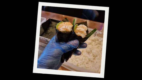 King Prawn Temaki