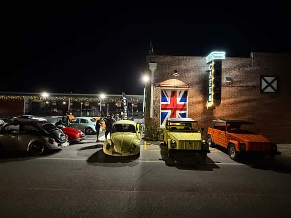 Exterior Ace Cafe Night Shot