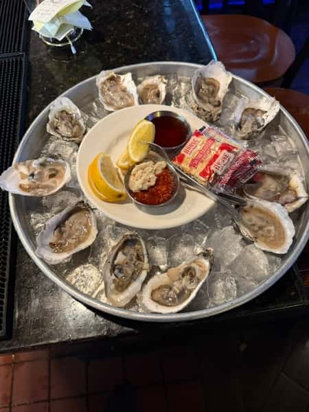 Oysters On The Half Shell
