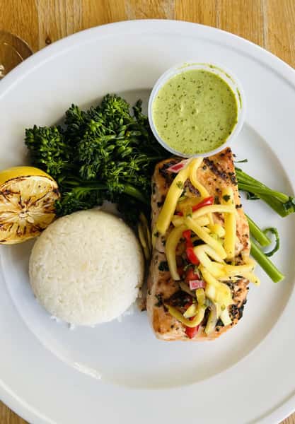 Tropical Salmon Entree