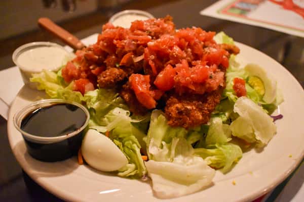 Chicken Bruschetta Salad