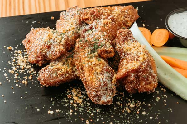 Truffle Garlic Parm Wings