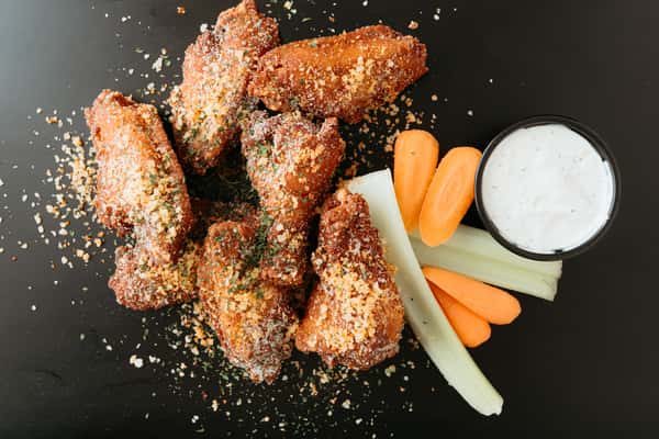 Truffle Garlic Parm Wings