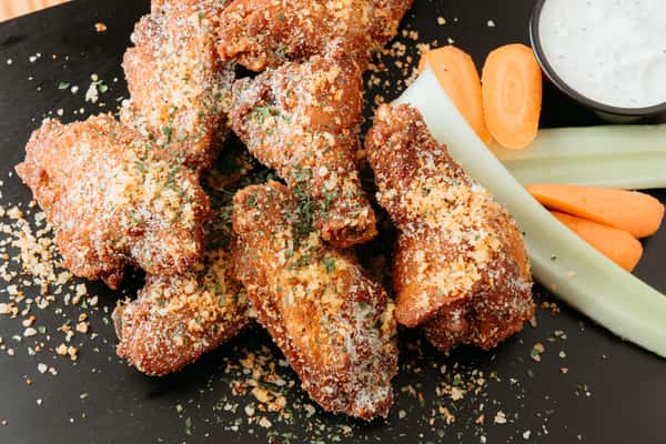 Truffle Garlic Parm Wings