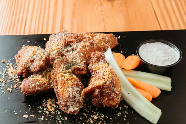 Truffle Garlic Parm Wings