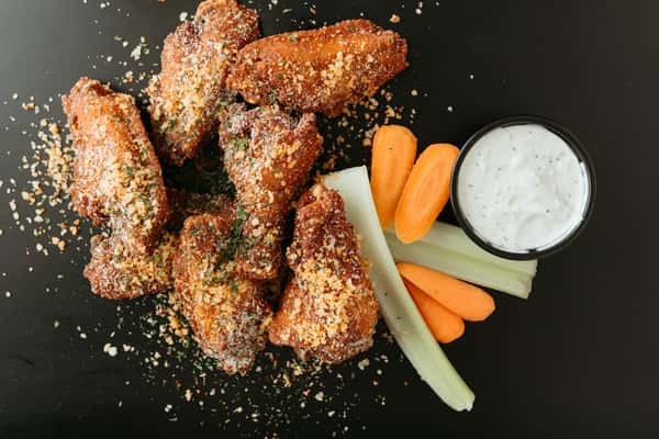 Truffle Garlic Parm Wings