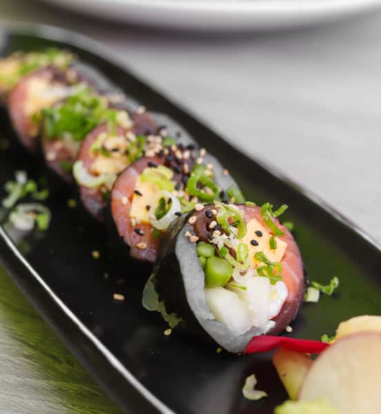 Sashimi Style Roll