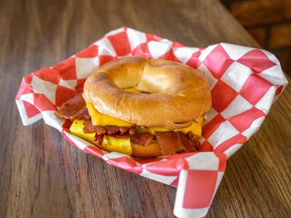Bacon, Egg, and Cheese Bagel