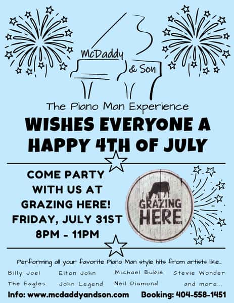 McDaddy & Son is coming to Grazing Here