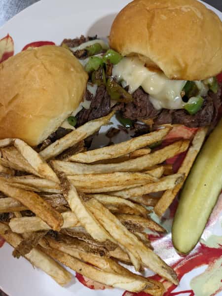 Philly Cheese Sliders
