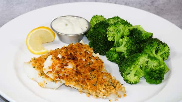 Baked Panko Cod