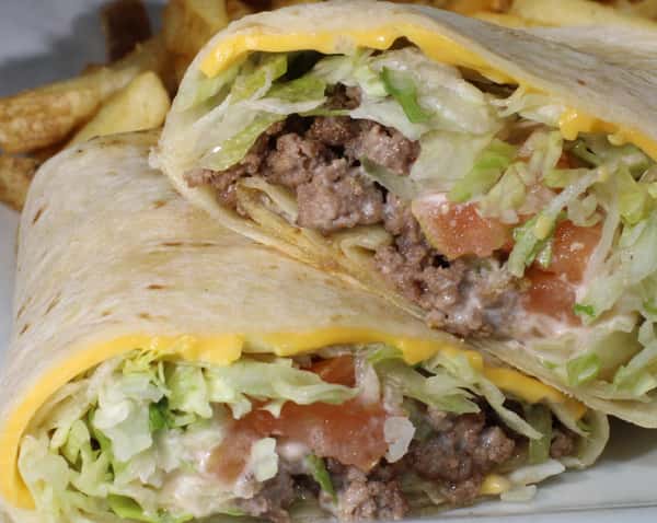 K-Boy Burger Wrap