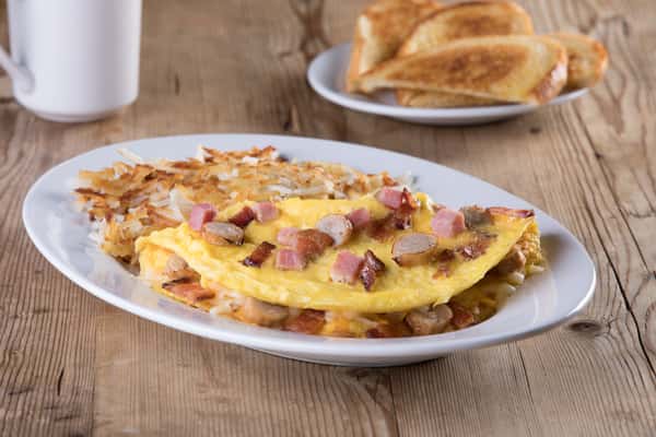 Good to Meat'cha Omelette