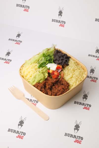 Naked Barbacoa Burrito