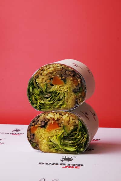 Roasted vegetable Burrito