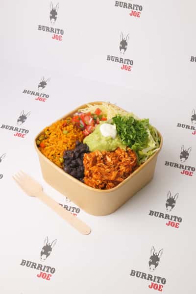 Naked Chicken Tinga  Burrito