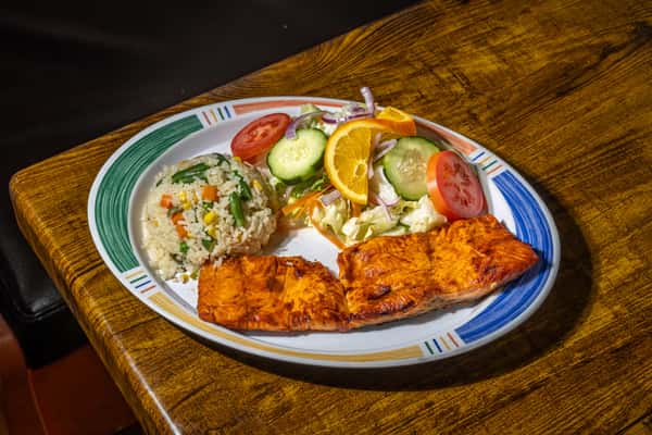 Salmón Zarandeado Dinner
