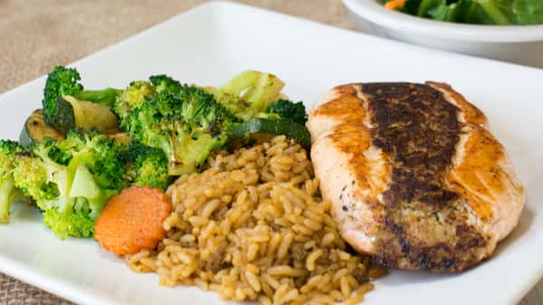 Grilled Stuffed Salmon