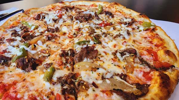 12" Beef Philly Pizza