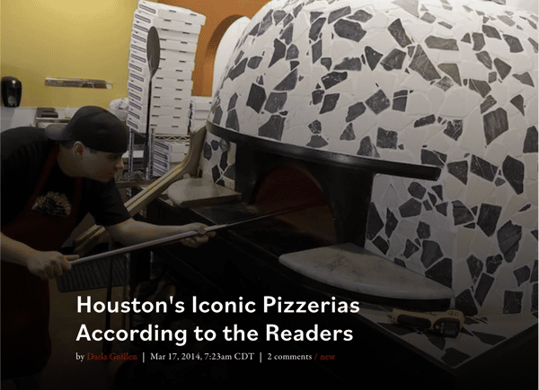 houston pizzerias