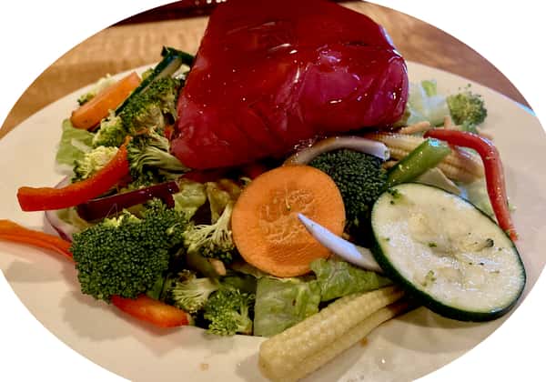 Teriyaki Tuna and Vegetable Salad