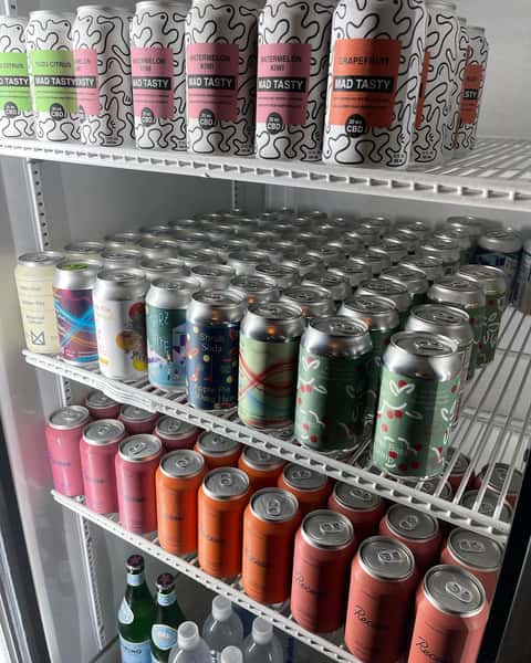 merchandise in the fridge