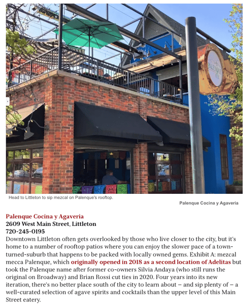 picture of Palenque's rooftop patio