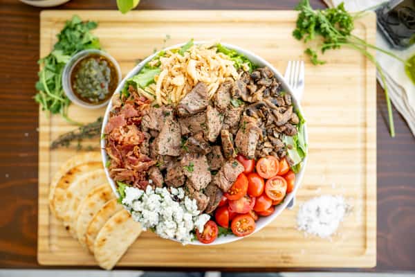 The “BEEF” stro - Salad