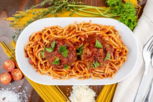 Spaghetti & Meatball Pasta