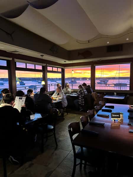 Interior view of the dining room