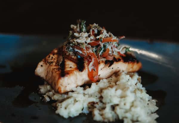 pomegranate soy salmon | Talus