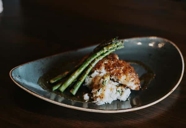 Macadamia Crusted Snapper