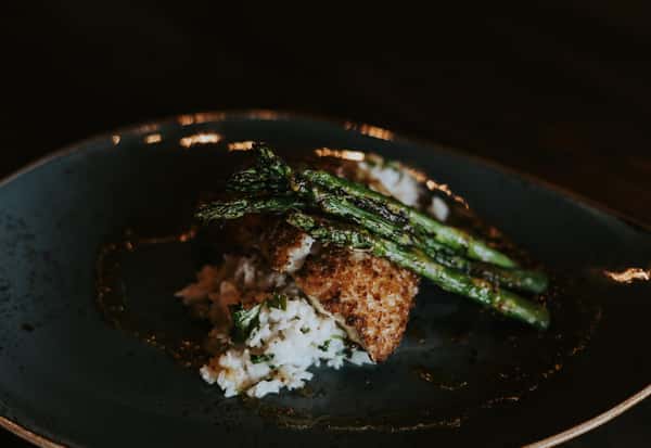 Macadamia Crusted Snapper