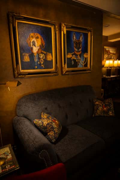 intimate seating areas
