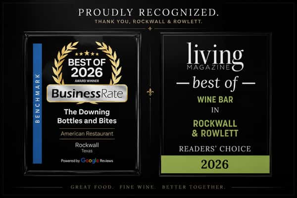 2026 Best of Rockwall & Rowlett - Wine Bar. 2026 Best Restaurant in Rockwall - Business Rate by Google