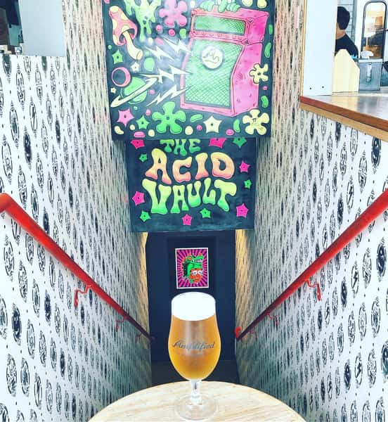 acid vault entrance