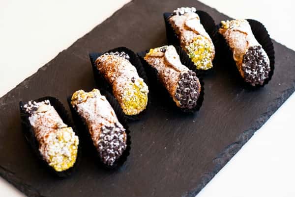 Close up pastries