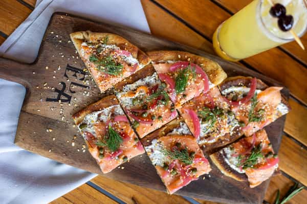 Smoked Salmon Flatbread