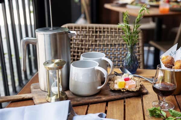 Tableside French Press Coffee